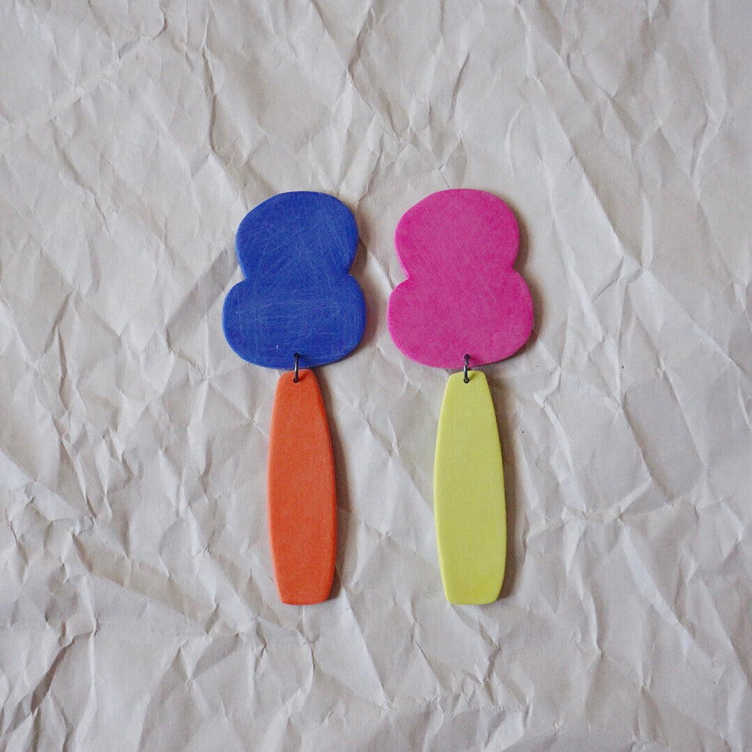 Fig. 8 Earrings in Colorblock