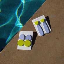 Load image into Gallery viewer, Louise Elongated Earrings in Malibu