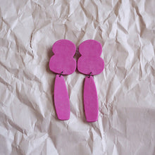 Load image into Gallery viewer, Fig. 8 Earrings in Magenta
