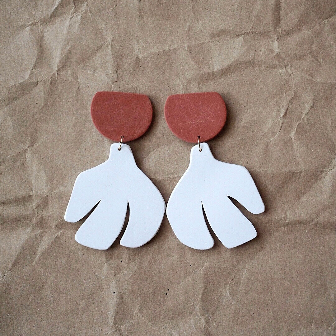 Palma Earrings in Ivory - PREORDER